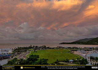 Multi-Coloured Clouds at Airlie Beach