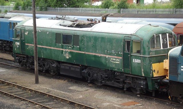 E5001 (71001) on the Barrowhill Roundhouse Railway