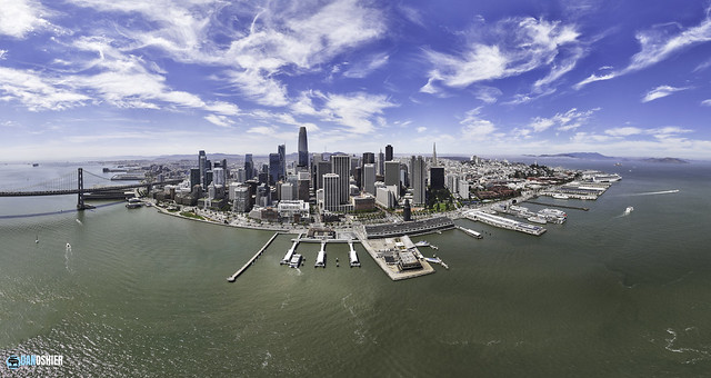 San Francisco Aerial Panorama - Dan Oshier Video Productions Photography