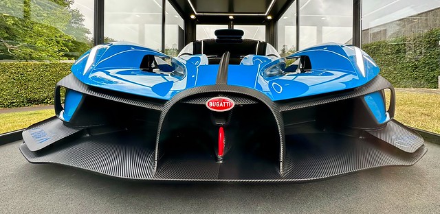 Bugatti Bolide. £2.3 Million pounds if you fancy one. Goodwood Festival of Speed.