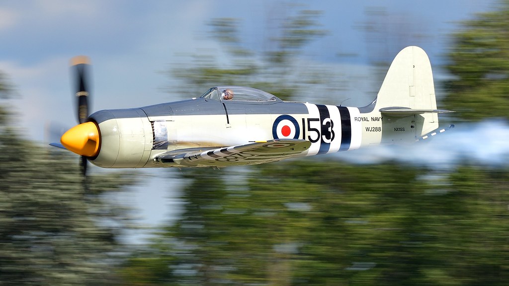Hawker Sea Fury 10 FB11 153 Royal Navy WJ288 RN NX15S