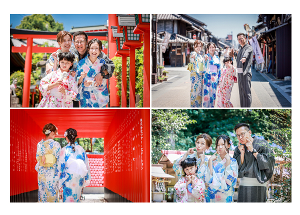 Family photo session for a client from Hong Kong, Inuyama, Aichi