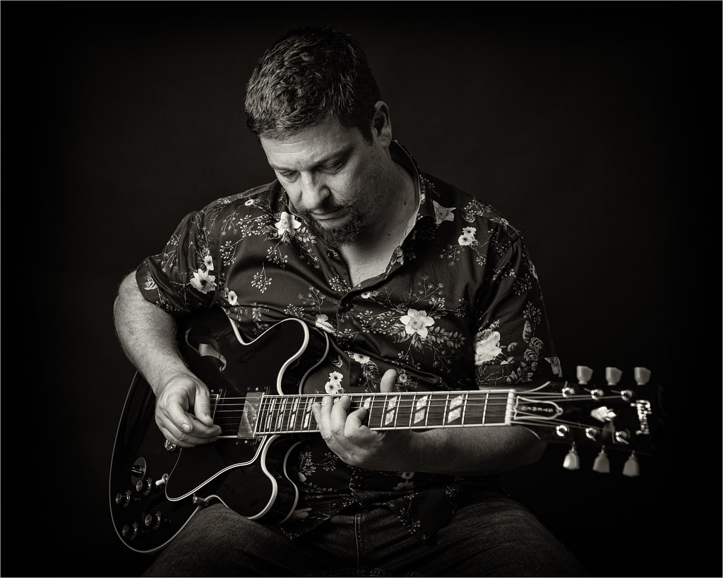 Tim Jäger from Germany with his Gibson ES 345 Stereo