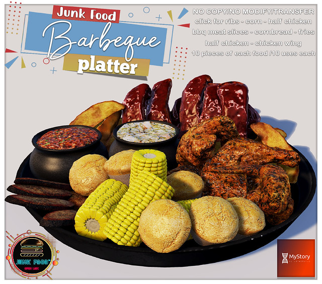 Junk Food - Barbeque Platter Ad MS