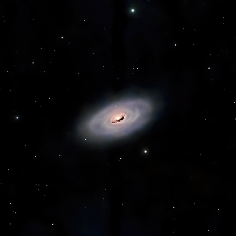 NGC 4826 / M 64 Black Eye Galaxy / 17 million light years in Coma Berenices