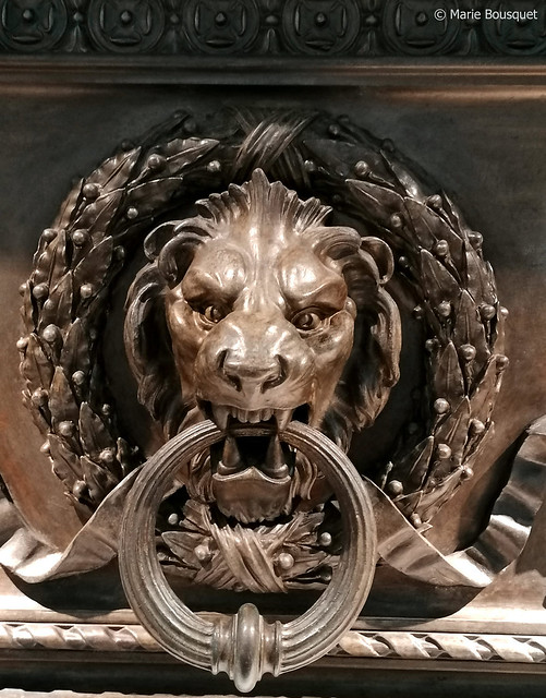Lion d'un tombeau de la Crypte des Capucins à Vienne