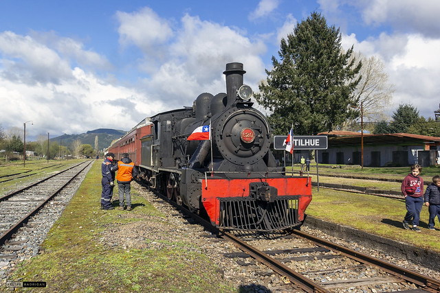 Locomotora 620 | Estación Antilhue