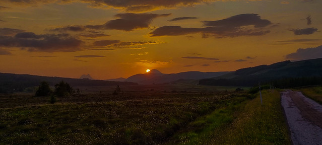 Suilven and Canisp in the evening sun