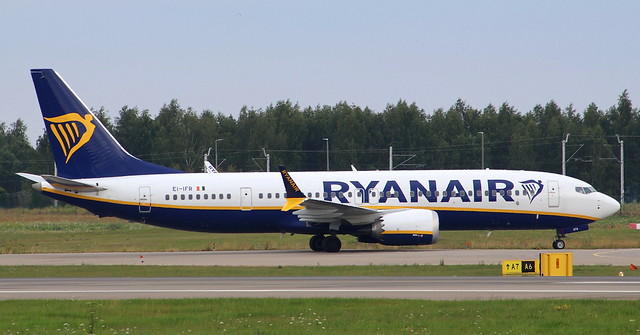 Ryanair, EI-IFR,MSN 67134,Boeing 737-8MAX200, 22.07.2023,GDN-EPGD, Gdańsk