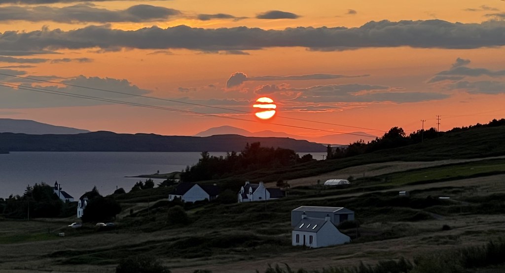 Sunset on Isle of Skye