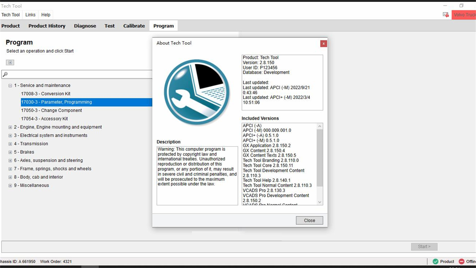 Working with Volvo Premium Tech Tool 2.8.150 full license