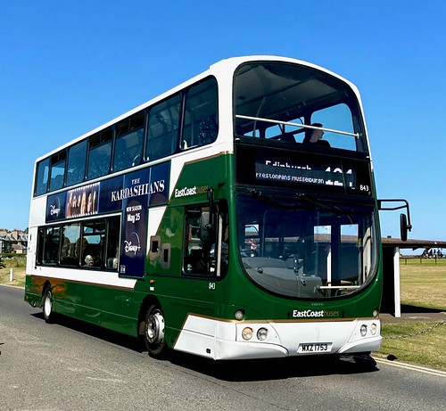 MXZ 1753 ‘East Coast Buses’ No. 843. Volvo B9TL / Wright Eclipse Gemini on Dennis Basford’s railsroadsrunways.blogspot.co.uk’
