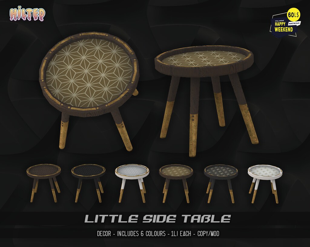 HILTED – Little Side Table HW Ad