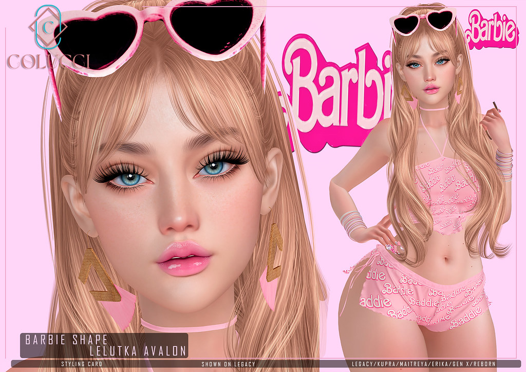 Gift-Barbie Shape Lelutka Avalon