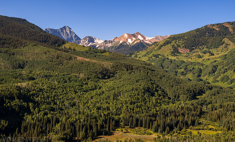 Capitol Creek Trailhead View