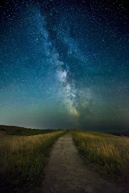 Path to the Milky Way