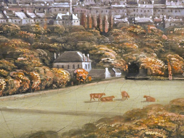 Montréal, 1831. Panorama depuis le mont Royal (détail).