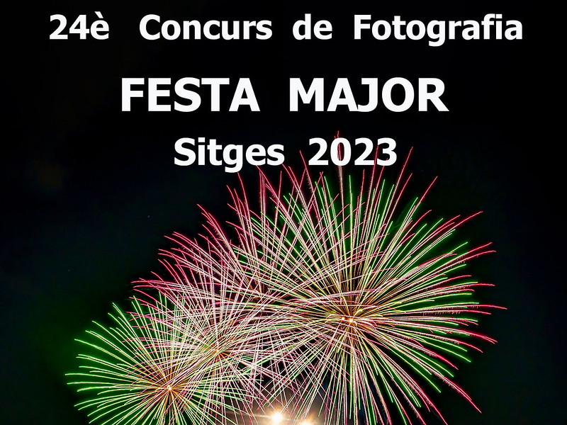 Exposición del concurso de fotografía de la Fiesta Mayor de Sitges 2023
