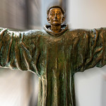 St. Bernard of Clairvaux: Trappist saint at a Kentucky treasure &lt;b&gt;Kentucky&#039;s freedom of religion and deep religious tolerance&lt;/b&gt;

This is a bronze statue of St. Bernard of Clairvaux, a 12th Century founding Trappist abbot from Burgundy, France. The statue stands outside the gift shop of the Abbey of Gethsemani. Founded in 1848, this Catholic monastery, the Abbey of Our Lady of Gethsemani, is not only the first abbey of Trappist monks in Kentucky but also in America. Its first monks immigrated from Europe to found the abbey. It sits alone, surrounded by woodland, hills, and farms in rural Nelson County, Kentucky.

&lt;b&gt;Why did Kentucky historian Thomas Clark put Nelson County&#039;s Abbey of Our Lady of Gethsemani as one of the state&#039;s top eleven treasures?&lt;/b&gt; Whether one is Catholic, Protestant, Jewish, Muslim, Hindu, Buddhist, Shinto, Zoroastrian, atheist, agnostic, or something entirely else, Dr. Clark felt that all Kentuckians should visit and be familiar with the abbey in order to more deeply appreciate their state. But why? 

One guide told me that it is because this ground is such a holy place. No, that cannot be the answer. What about the rest of us who are not Catholic? Is the answer that this place shows Kentucky&#039;s early and deep commitment to freedom of religion?!? Or maybe the answer is as simple as to have each Kentuckian appreciate its history of when there was a large influx of Catholic immigrants to the Bluegrass State. I don&#039;t know. I do know that the 1850s were the heyday for the Know Nothing Party in Kentucky, whose members thought Catholics were conspiring to overturn the U.S. government and to follow the Pope. During all of that, the foreign Trappists were welcome to immigrate, settle, and establish a monastery in Central Kentucky. They thrived while the Know Nothing Party faded away. 

The book Dr. Thomas Clark&#039;s Kentucky Treasures points out why Nelson County seemed like a good place for the European immigrating Trappists, especially after an initial attempt at an abbey in Marion County in 1804 did not succeed. But their second attempt looked solid. &amp;quot;Their chances for success seemed good. Nelson County already was a center of Roman Catholic settlement, the nation&#039;s first inland Catholic diocese having been established at Bardstown in 1808. Indeed, the Abbey of Gethsemani has flourished since its founding.&amp;quot;