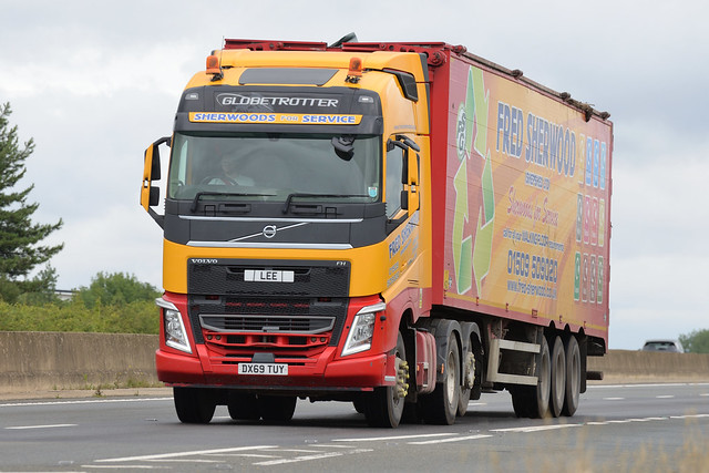 Fred Sherwood Volvo FH DX69TUY