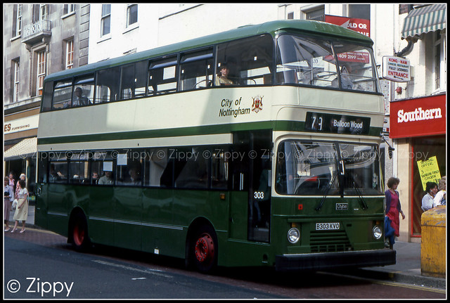 Nottingham City Transport - 303 B303KVO