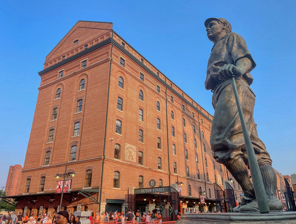 "Babe's Dream" Statue at Oriole Park at Camden Yards