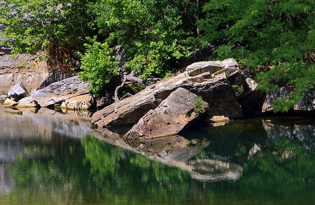 Buffalo River, Summer Reflections -  Northwest Arkansas