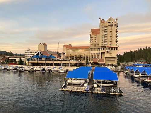 Coeur D'Alene Resort by ecls1, sunset
