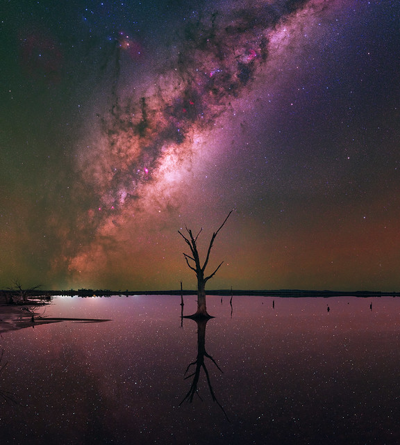 Milky Way at Lake Ninan, Western Australia