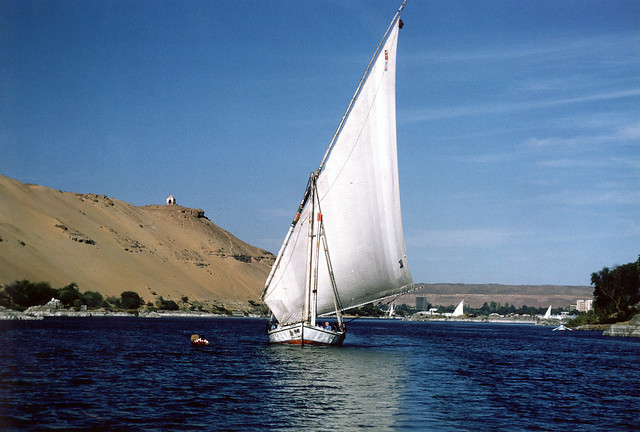 Dhow on the River Nile