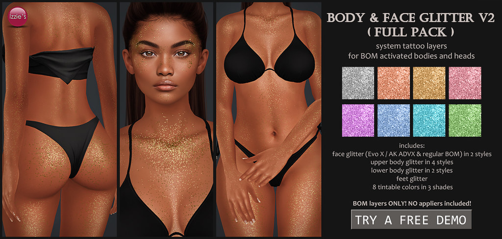Body & Face Glitter V2 (for The Fifty)