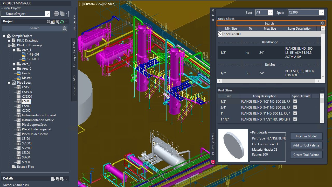 Design with Autodesk AutoCAD Plant 3D 2024.1 full