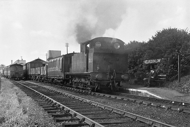 J67 BR 68616 at Kelvedon Low Level Station - August 1950