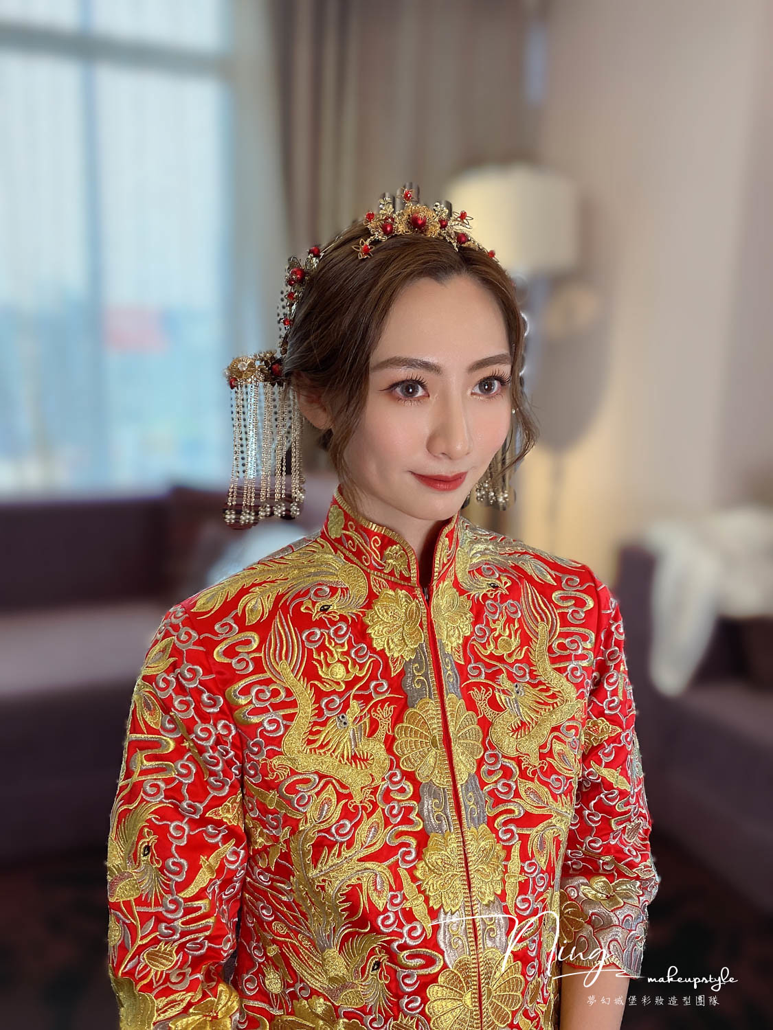 【新秘羽寧】bride玉嬿  訂結婚造型 / 龍鳳掛,韓系公主