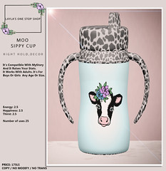 Moo Sippy Cup Ad