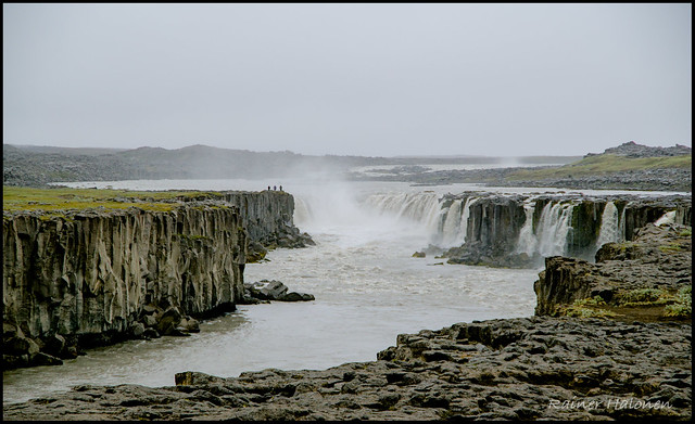2023-07-12_Sellfoss - Waterfall upstream from Dettifoss, Iceland.