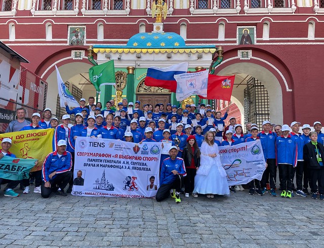 Russia-2023-06-26-Russians Run 1,500 km with Anti-Drug Message