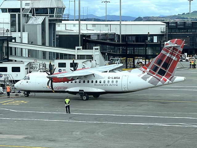 G-LMSA ATR42 Loganair