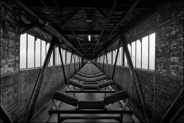 conveyor brigde - Bandbrücke