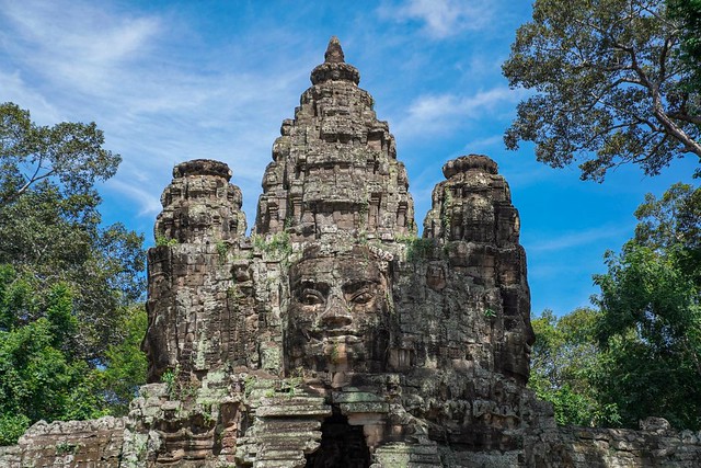 Bayon temple or angkor thom