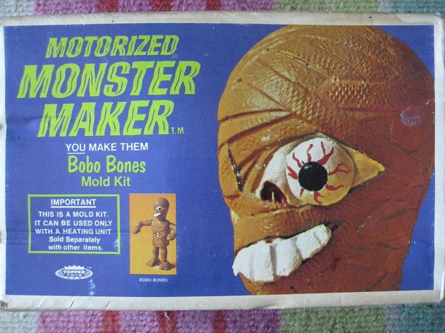 Motorized Monster Maker-Bobo Bones Accessory Kit (Topper Toys 1969)