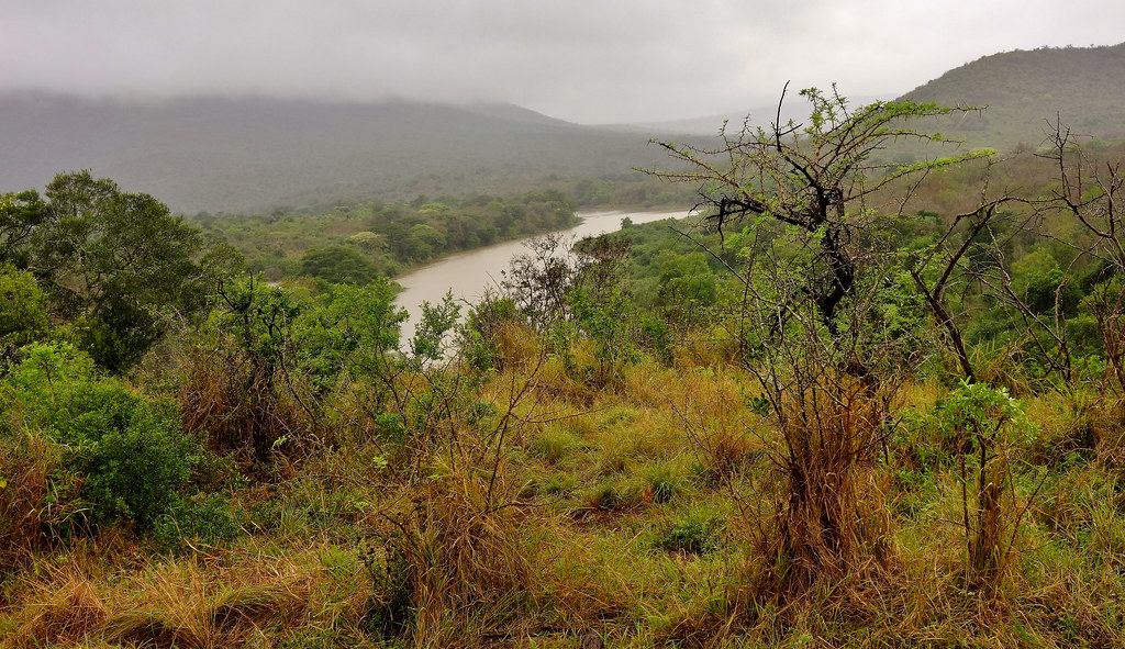 SÜDAFRIKA( South-Africa), KWA Zulu-Natal-Provinz, Safari im Hluhluwe - Imfolozi-Nationalpark, Landschaft , 22309