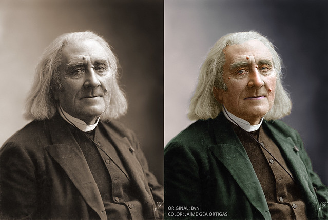 Retrato del compositor Franz Liszt. 1886 / Portrait of the composer Franz Liszt. 1886
