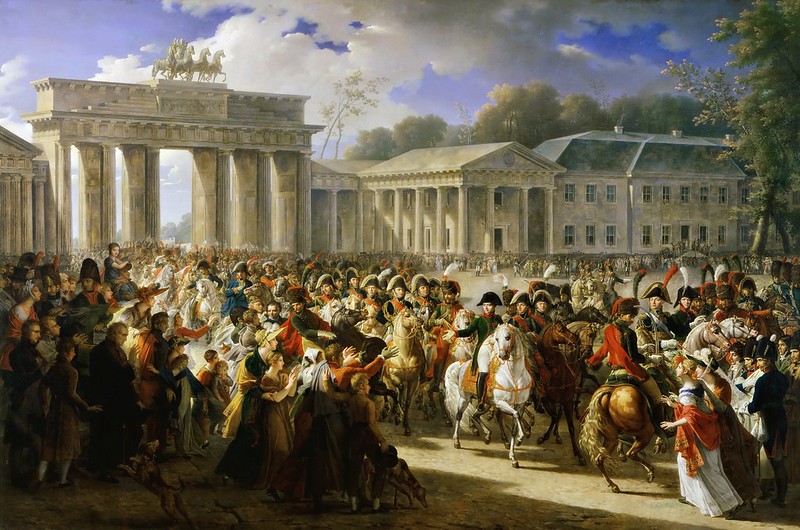 Charles Meynier (1768-1832) - Entrée de Napoléon à Berlin. 27 octobre 1806