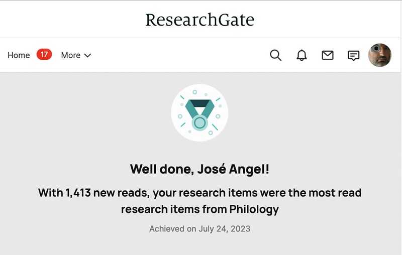 Well done, José Angel!
