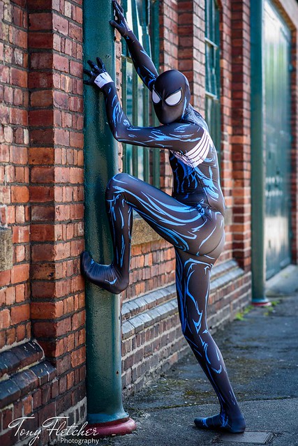 'SYMBIOTE SPIDERMAN' - COSPLAY BY JORD (jazz_cosplay_collectables)