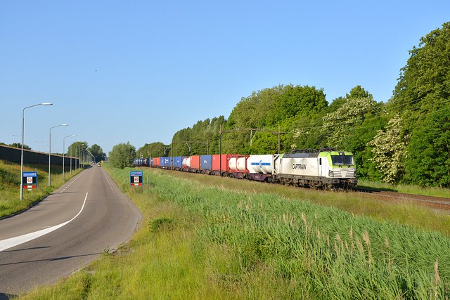 Rail Force One / Captrain 193 783-7 | Dordrecht Zuid 3 juni 2023.