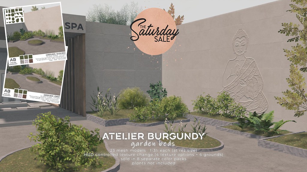 Atelier Burgundy . Garden Beds TSS AD