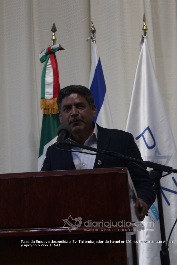 Paaz da Emotiva despedida a Zvi Tal embajador de Israel en México Pastores que Aman y apoyan a Zion  (164)