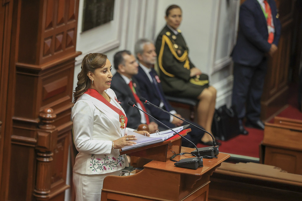 Dina Boluarte señala que “su gobierno celebrara el Bicentenario de Ayacucho en diciembre del 24”. (Foto: Presidencia de la República).